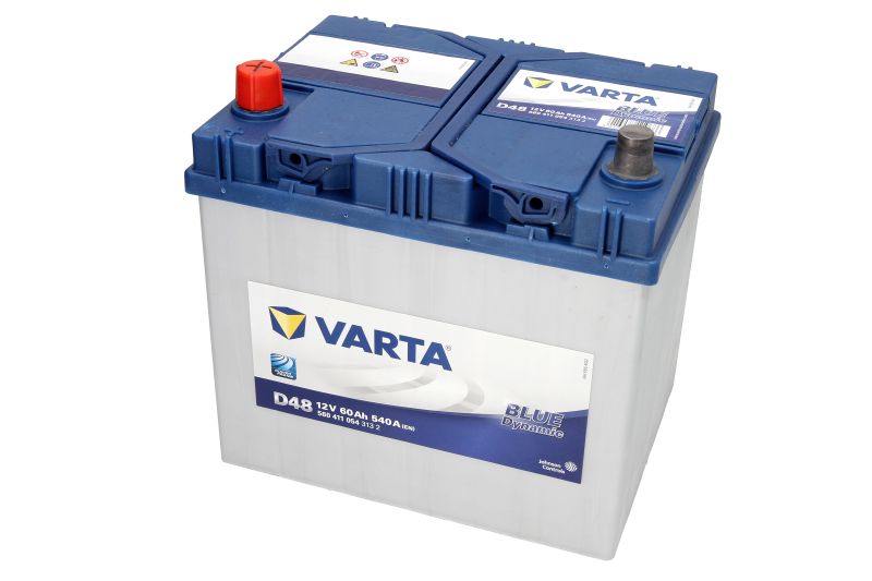 Μπαταρία Varta D48 - 560 411 054 ΕΚΚΙΝΗΣΗ 540Α - Αριστερή