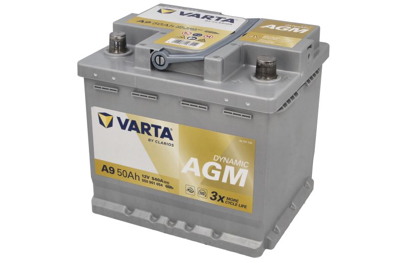 Varta A9 AGM Start-Stop 12V 50Ah 540A
