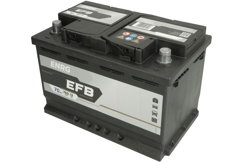 Μπαταρία αυτοκινήτου ENRG 12V 70ΑΗ 760Α EFB (START/STOP)
