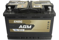 Μπαταρία αυτοκινήτου ENRG 12V 70AH 720A AGM (START/STOP)
