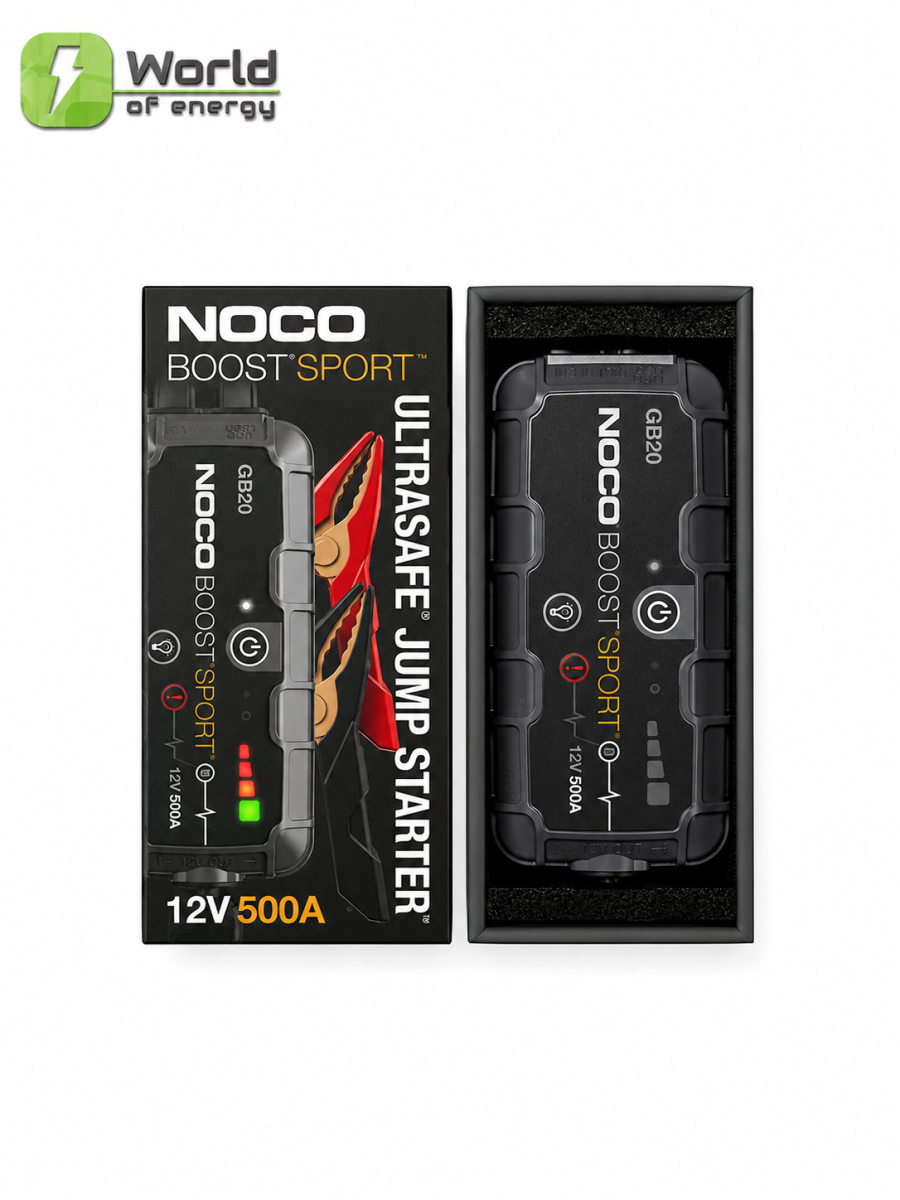 Εκκινητής λιθίου NOCO Boost GB20 Sport UltraSafe 500A
