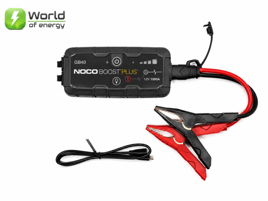 NOCO GB40 Boost – Φορητός Εκκινητής Μπαταρίας Αυτοκινήτου 1000A