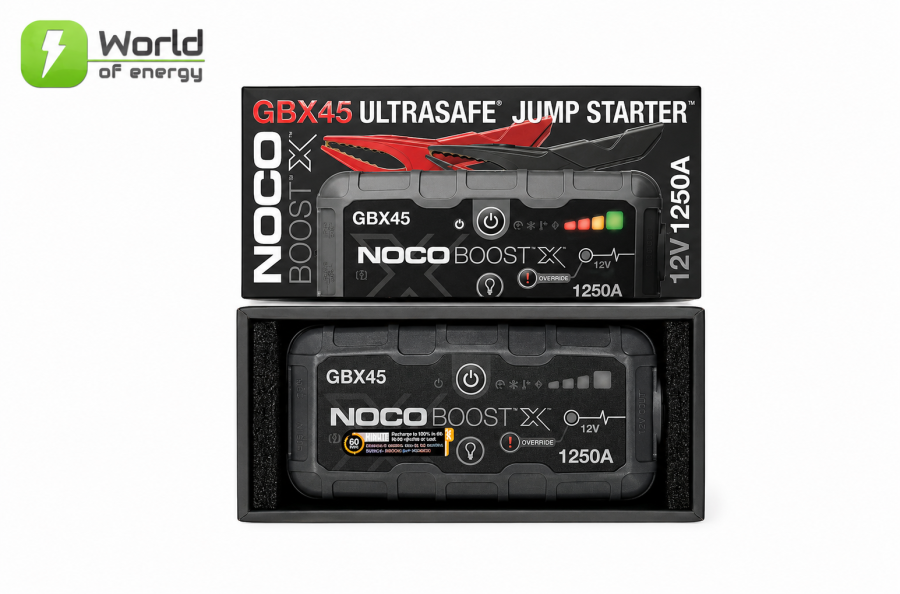 Noco GBX45 Genius Boost Φορητός Εκκινητής Μπαταρίας Αυτοκινήτου 12V