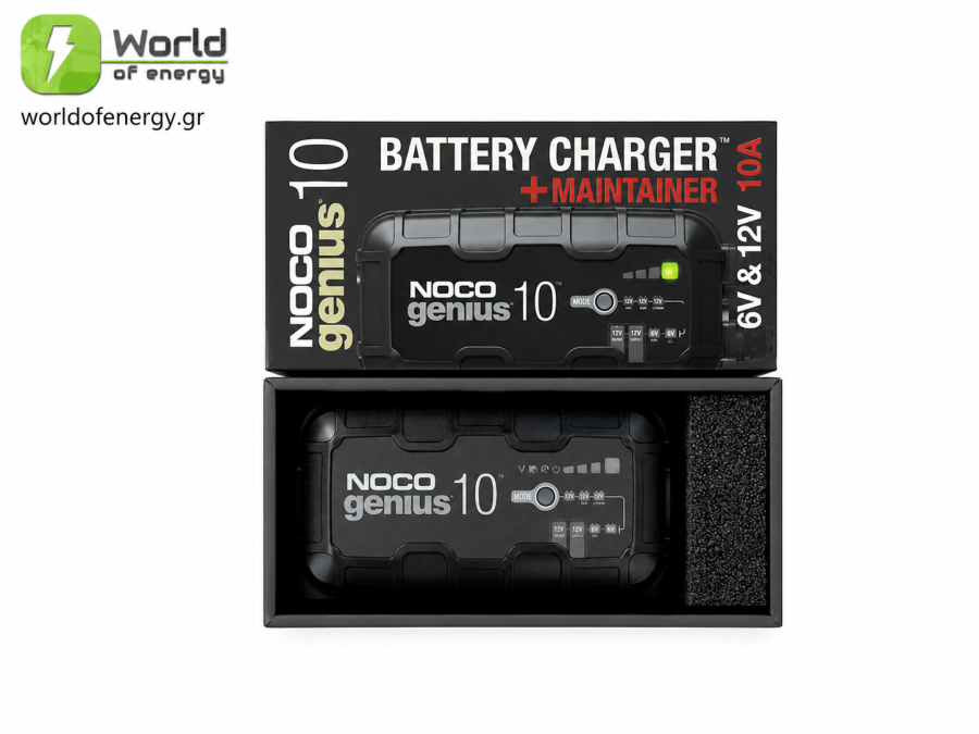Noco Genius10 Φορτιστής Μπαταρίας Αυτοκινήτου 6/12V