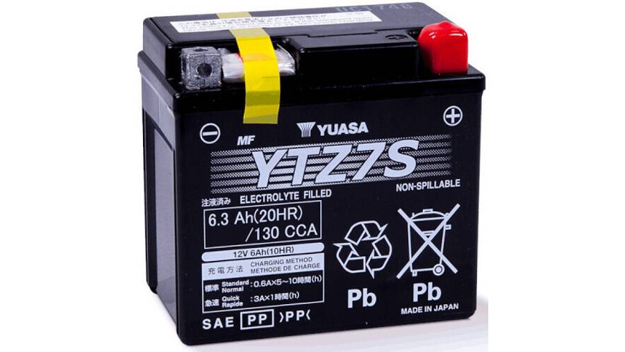 Μπαταρία Μοτοσυκλέτας YUASA YTZ7S AGM 12V 6Ah 130A
