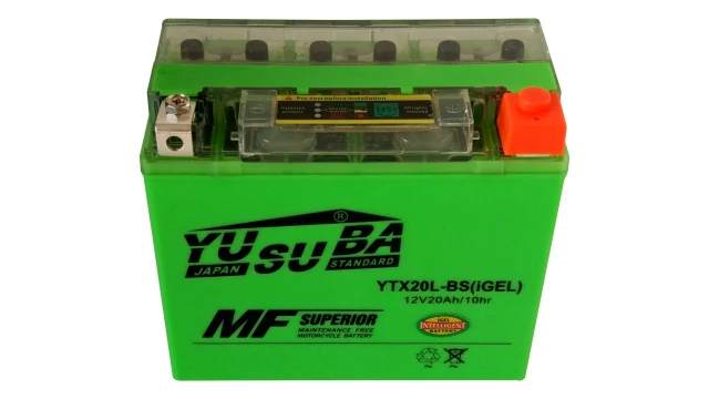 ΜΠΑΤΑΡΙΑ YUSUBA YTX20L-BS GEL 12V 20AH